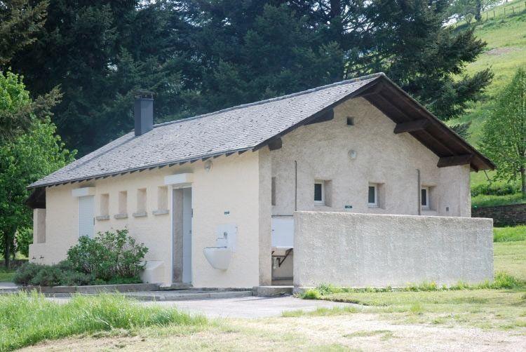 Sanitaires du camping